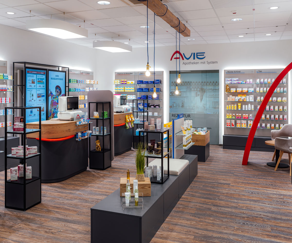 AVIE Showroom Apotheke in Merzig