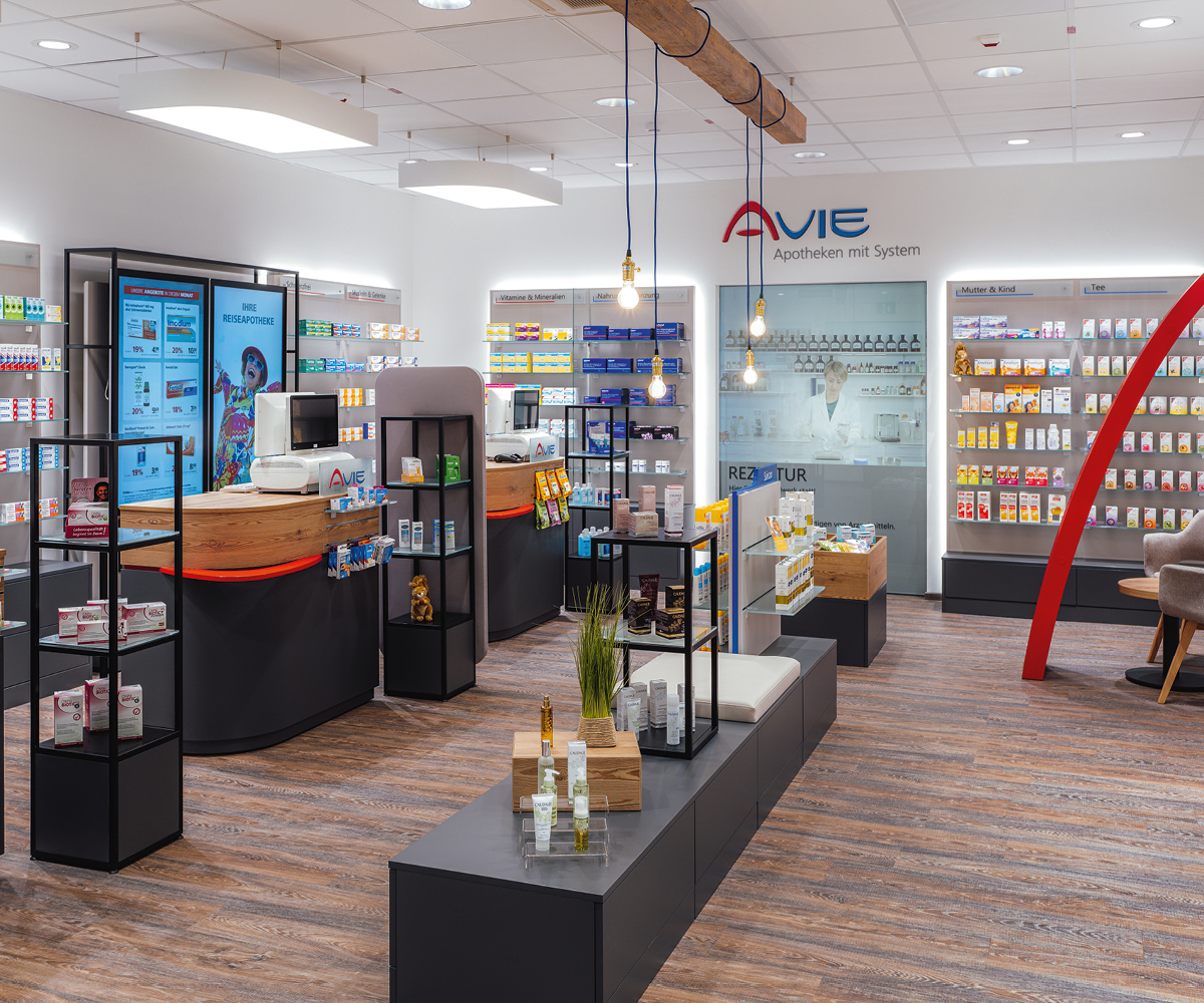 AVIE Showroom Apotheke in Merzig